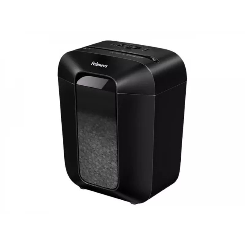 Fellowes Powershred LX41 papīra smalcinātājs, daļiņu smalcināšana, melns
