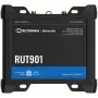 Mobilā tīkla maršrutētājs Teltonika RUT901 — 4x Fast Ethernet LAN, 3G/4G LTE, Wi‑Fi 4 (802.11n), 4 ārējās antenas, alumīnija korpuss