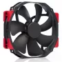 Datora korpusa ventilators Noctua NF-A15 HS-PWM chromax.Melns.swap 150 mm, PWM, 300–1500 RPM, 140.2 m³/h, 24.6 dB