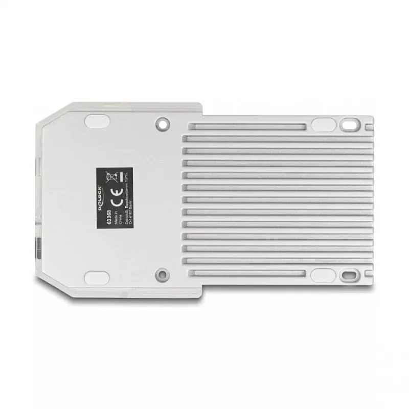 DeLOCK USB Type-C dokstacija 1 x U.2 SSD melna