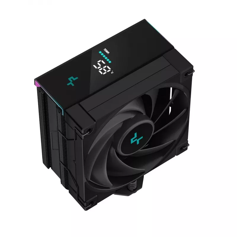 DeepCool AK400 DIGITAL procesora gaisa dzesētājs 12 cm Melns 1 gab.