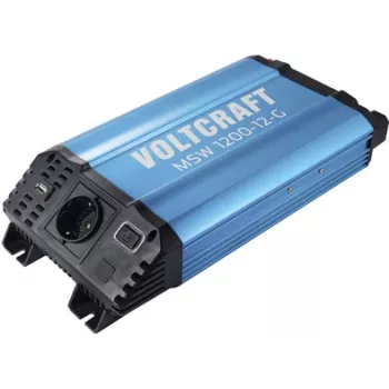 VOLTCRAFT invertors MSW 1200-12-G 1200 W 12 V/DC - 230 V/AC (VC-13984555)