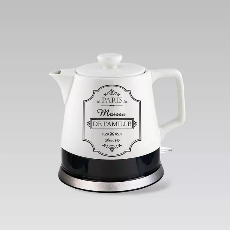 Feel-Maestro MR-072 elektriskā tējkanna 1,2 L Balta 1200 W
