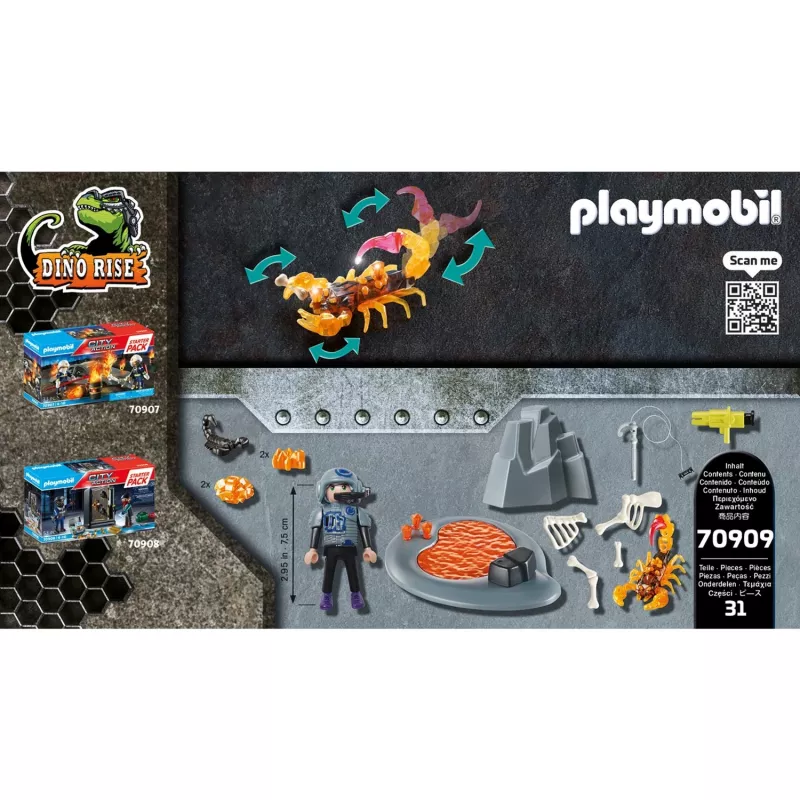 Playset Playmobil Dinos 70909 Rotaļlietu dinozauru piedzīvojumu komplekts