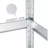 Plaukts GreenBlue GB378, cinkots metāls, 5 plaukti, cinkots tērauds, 900×400 mm, max 75 kg uz plauktu