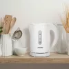 Mesko tējkanna | MS 1376 | Elektriskā | 850 W | 0,8 L | Plastmasa | 360° grozāma pamatne | Balta