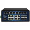 ALLNET ALL-SGI8120PM Rūpnieciskais PoE+ komutators 20+4 porti 10/100/1000 Mbps