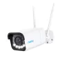 Reolink W430 - 4K āra kamera, nākamās paaudzes Wi-Fi 6, 5X optiskā tālummaiņa, personu/transportlīdzekļu/dzīvnieku noteikšana, krāsu nakts redzamība