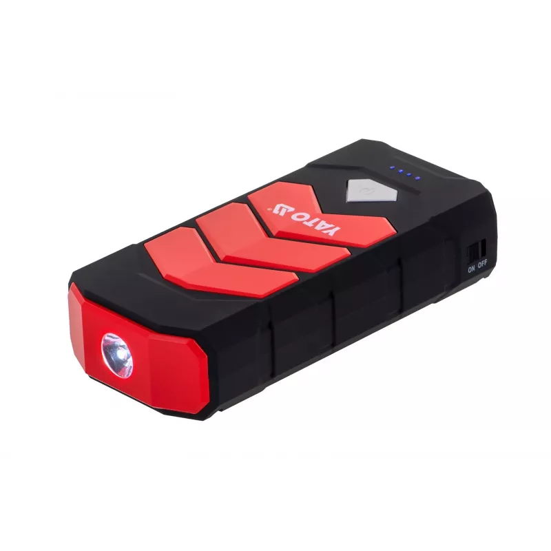 Automašīnas iedarbināšanas pastiprinātājs YATO YT-83081 automašīnas ārējais akumulators 9000 mAh 9000 mAh melns, oranžs