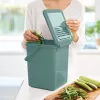 ROTHO Green - atkritumu šķirošanas konteiners - 9l