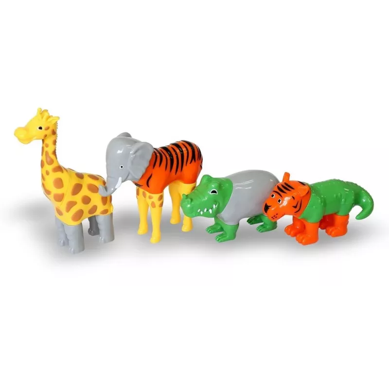 Animal Popular Playthings Magnetic Mix or Match Animals Daudzkrāsains