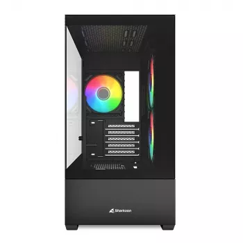 PC Case Sharkoon MK6 RGB Midi Tower balta