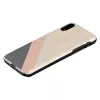Viedtālruņa maciņš man and wood iPhone XR — rozā uzvalks ar melniem akcentiem