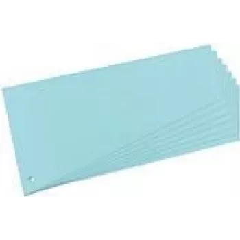 Atdalītāju kartons Herlitz 10836526 Zils 100 gab. 190 g/m²