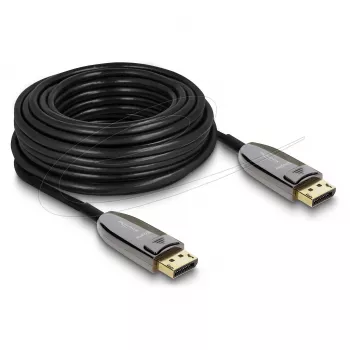DELOCK Active Optical kabelis DisplayPort 2.1 8K 60 Hz 40 Gbps 15 m