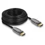 DELOCK Active Optical kabelis DisplayPort 2.1 8K 60 Hz 40 Gbps 15 m
