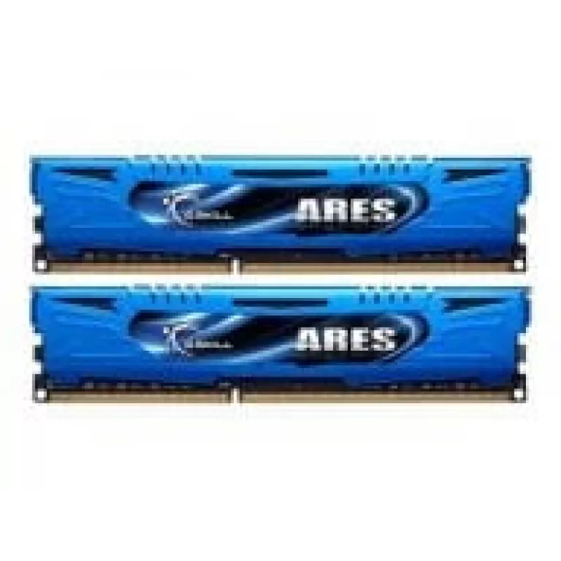 DIMM 16 GB DDR3-2133 (2x 8 GB) Dual-Kit, atmiņa zila, F3-2133C10D-16GAB, ARES