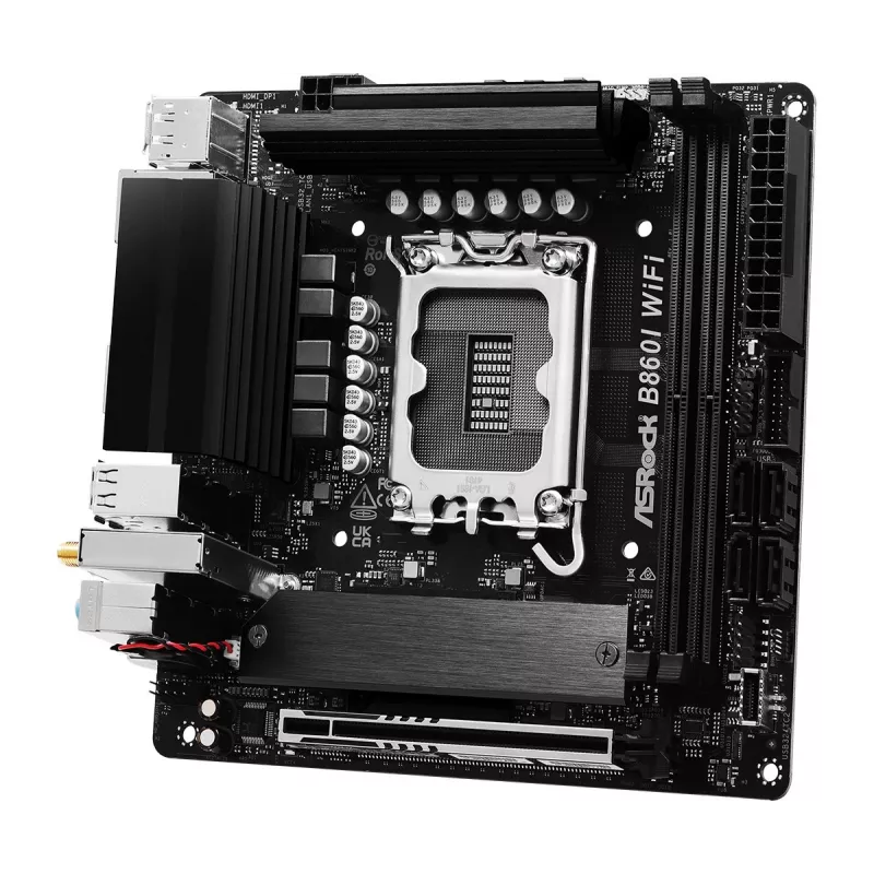 ASRock B860I WiFi Mini-ITX mātesplate
