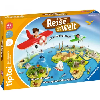 tiptoi Unsere travel around the world, galda spēle