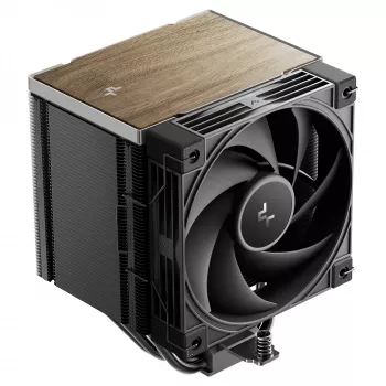Gaisa dzesētājs DeepCool AK500 G2, 120 mm ventilators, maks. gaisa spiediens 3,33 mmH2O, 117×129×159 mm, melns