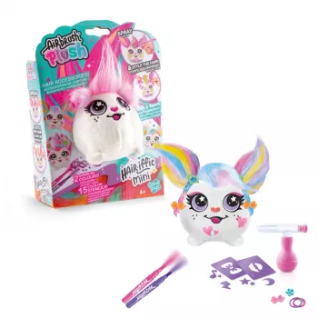 Lomu spēļu rotaļlieta Canal Toys Airbrush Plush AIR038 frizūru veidošana Daudzkrāsaina