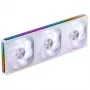 Korpusa ventilatoru komplekts Jonsbo ZA-420W — 3×140 mm PWM ARGB, balts