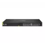 HPE Aruba Networking CX 6100 24G Class4 PoE 4SFP+ 370W pārvaldāms L3 Gigabit Ethernet (10/100/1000) Power over Ethernet (PoE) 1U melns