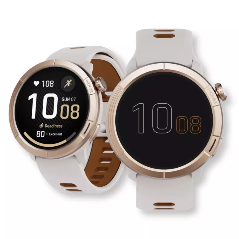 Viedpulkstenis Stelio STSWA102GT Activ Pro GPS 46mm zelta titāns — GPS, 46 mm korpuss, titāna apdare