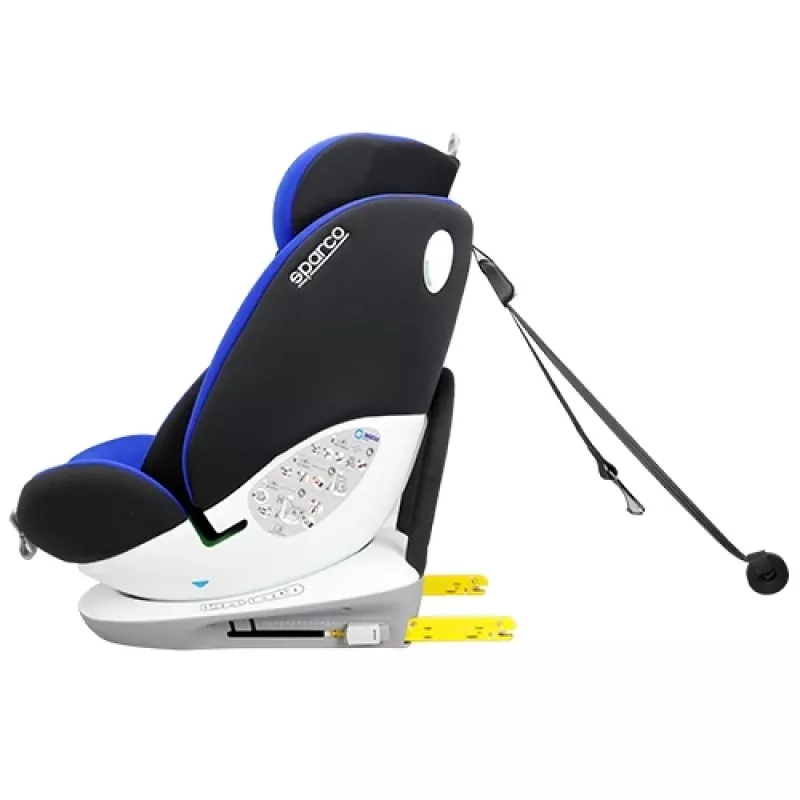 Bērnu autosēdeklis Sparco SK3000 Gray SK3000I_GR bērniem 40–150 cm