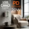 Strāvas sadalītājs MACLEAN MCE249 F/W — 2x elektrotīkla rozetes (16A + 6A) un 4x USB (2x A, 2x C PD 20W)