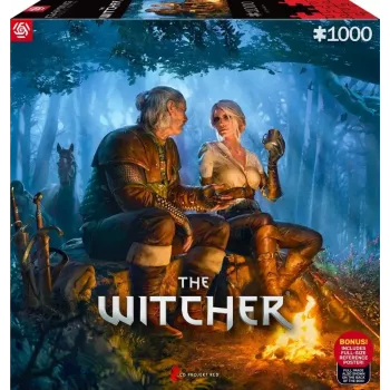 Good Loot Gaming Puzzle: The Witcher Journey of Ciri, 1000 gabali