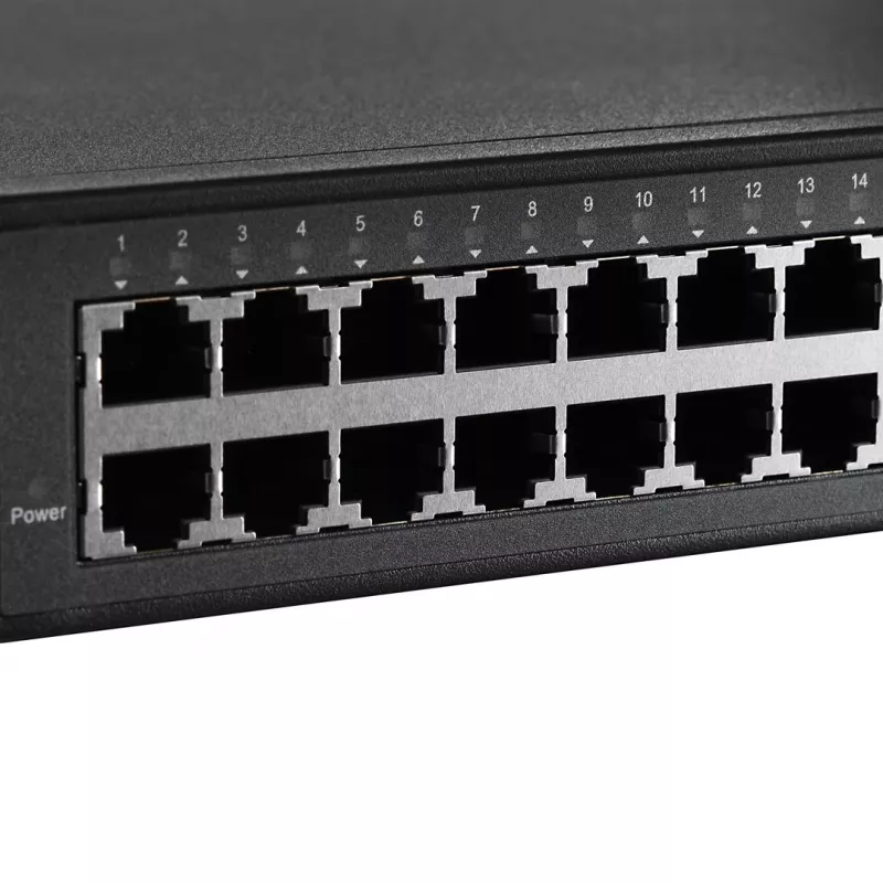 TP-Link TL-SG1048 Nepārvaldāms Gigabitu Ethernet (10/100/1000) 1U Melns