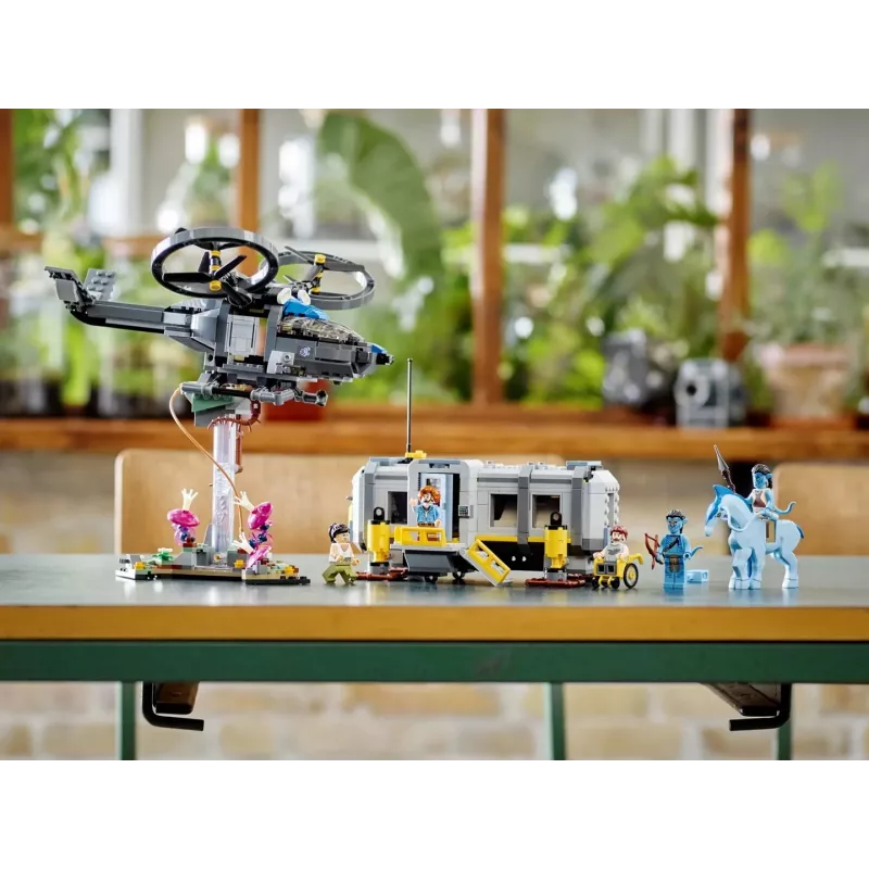 LEGO Avatar Peldošie kalni: 26. vieta un RDA Samson komplekts 75573, Daudzkrāsains