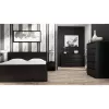 Kumode Top e Shop M5 CZERŃ, 5 atvilktnes, melna, 700×400×1120 mm, skaidu plātne