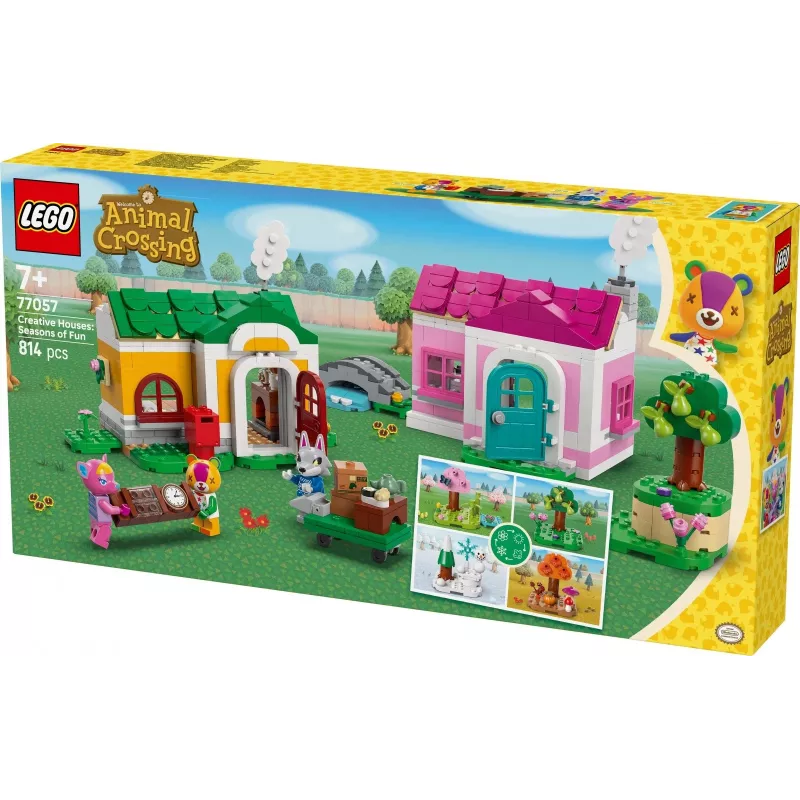 Konstruktors LEGO 77057 Animal Crossing Creative Homes Seasons of Fun komplekts