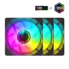 Gamemax | KF300R BK | Melns | Korpusa ventilators