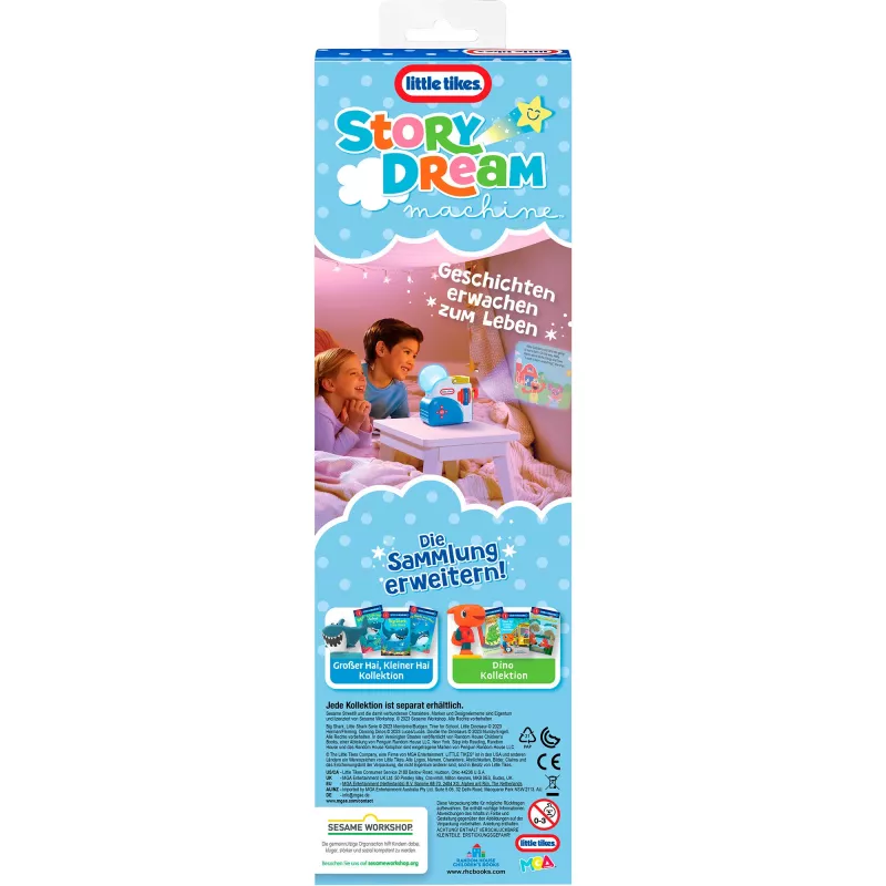 Little Tikes Story Dream Machine - Sesame Street Elmo & Friends kolekcija, Audiogrāmata