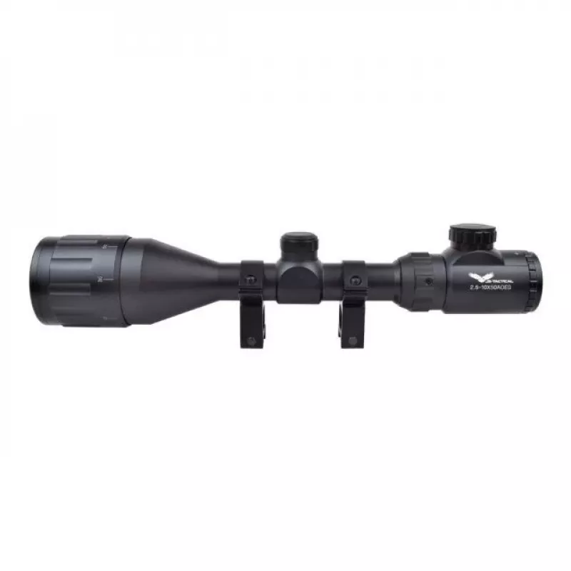 Optiskais tēmeklis JS-Tactical 2.5-10x50 Mil-Dot ar 22 mm sliedi
