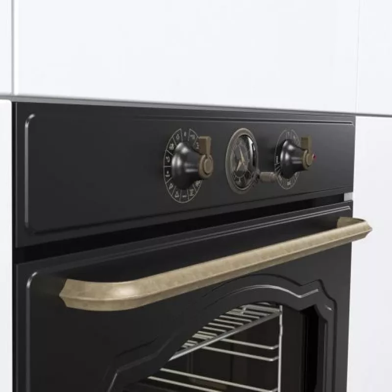 Gorenje BOS67372CLB cepeškrāsns 77 L 3500 W Melna