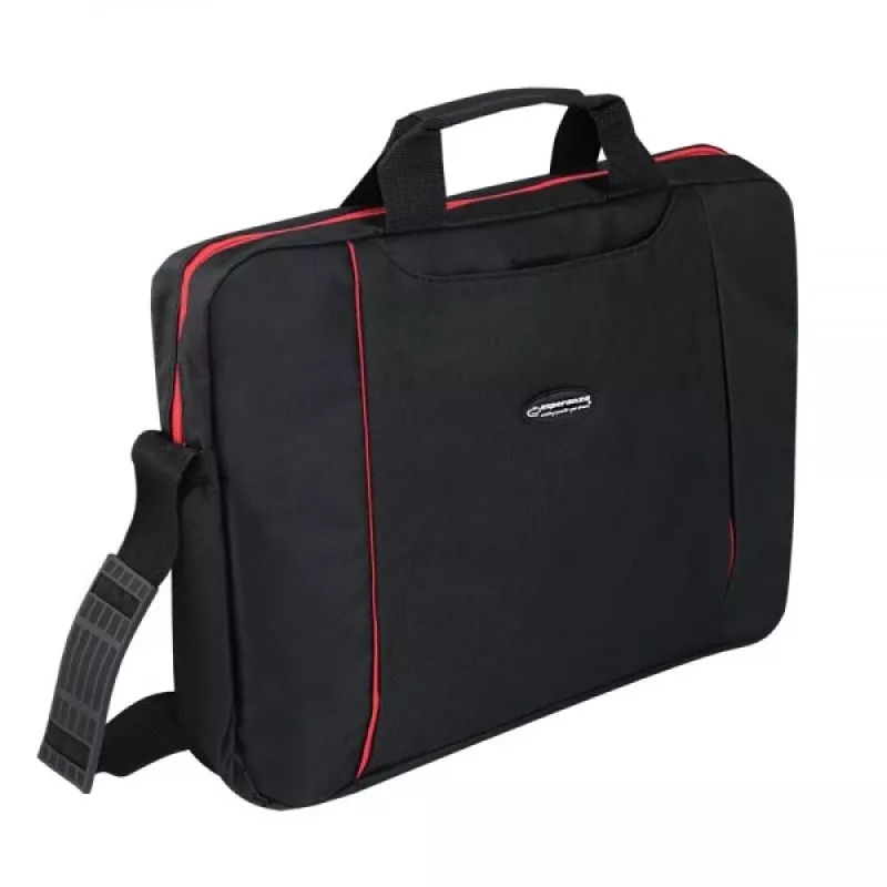 Esperanza SALERNO 39.6 cm (15.6) Toploader soma Melna, Sarkana