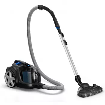 Cilindru putekļsūcējs Philips PowerPro Expert FC9747/09 — 900 W, 2 L bez putekļu maisa, HEPA, melns