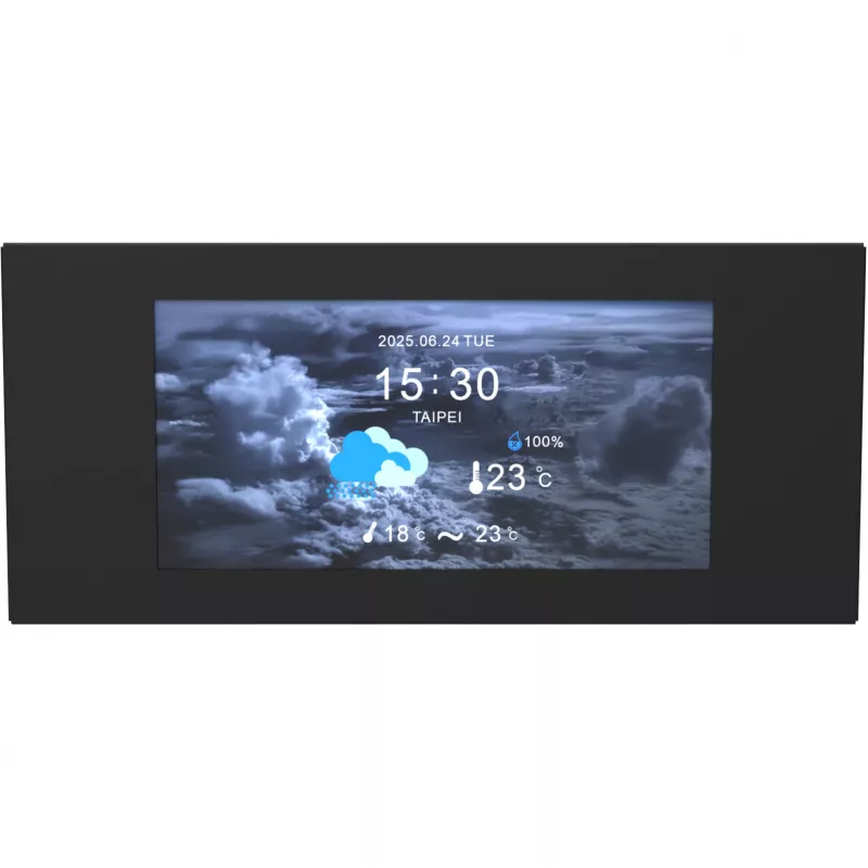 LCD paneļa komplekts Thermaltake View 600 TG 6,0 collu melns — iekšējais displeja modulis datora korpusam