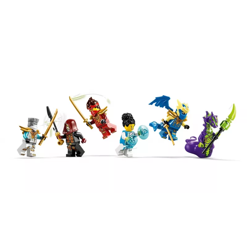 LEGO NINJAGO 71857 Ninja transportlīdzeklis koku mājas kauja