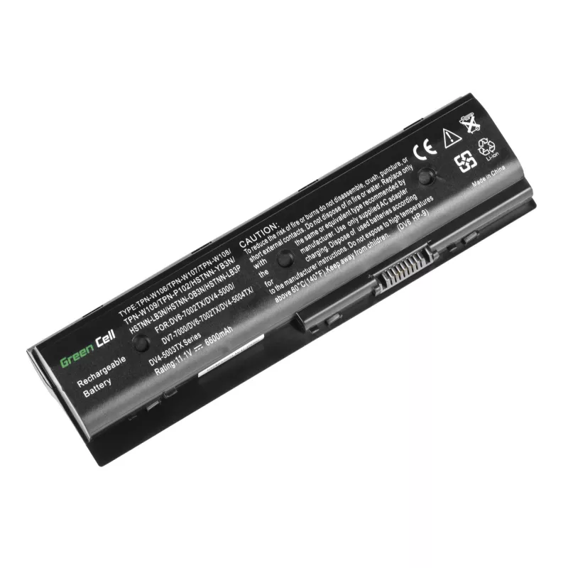 Battery zaļa Cell HP104 for HP Envy DV4 DV6 DV7 M4 M6