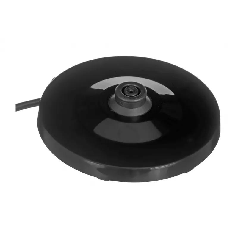 Elektriskā tējkanna Tefal KO150 1.5 L 2400 W — melns nerūsējošais tērauds, bezvada, 360° pagriežama pamatne