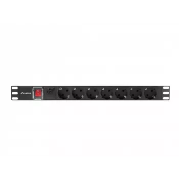 Barošanas sadales bloks Lanberg PDU-07F-0200-BK