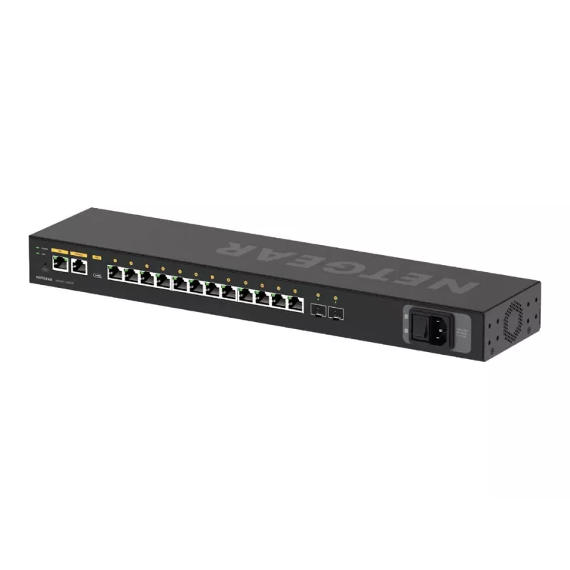 NETGEAR M4250-12M2XF pārvaldīts L2/L3 2.5G Ethernet 1U melns