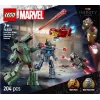 LEGO Marvel Super Heroes Iron Man War Machine konstrukcijas rotaļlietu komplekts 76320, 204 detaļas, 2 minifigūras, 100 mm augstums