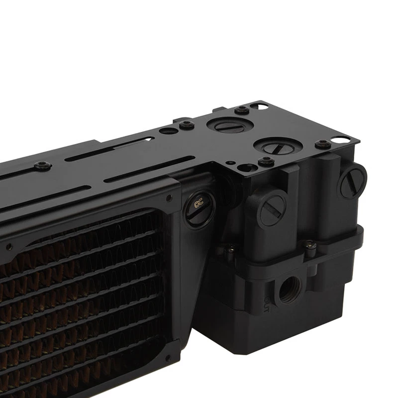 Rezervuārs Alphacool 15376 Melns Polioksimetilēns 62x80x60mm