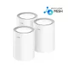 Cudy M1800 3-pack Dual-band (2.4 GHz / 5 GHz) Wi-Fi 6 (802.11ax) Balts 1 Iekšējā antena